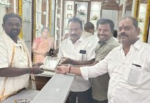 తలపా దామోదరం రెడ్డి చేతుల మీదుగా కుషాల్ జ్యువెలరీ షోరూం ఘనంగా ప్రారంభం