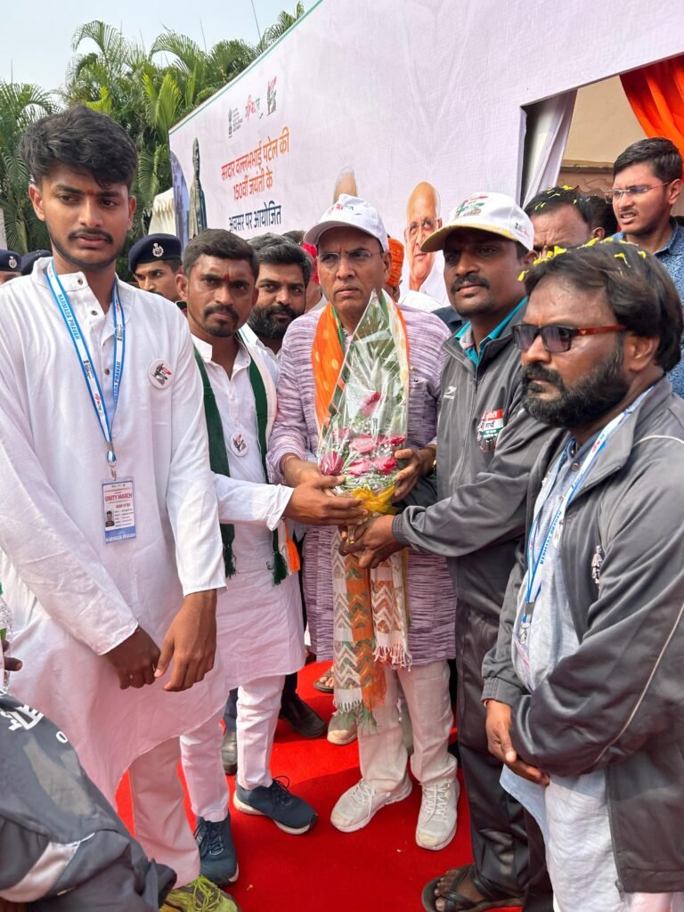 సర్దార్ వల్లభాయి పటేల్ 150వ జయంతి వేడుకల్లో పాల్గొన్న తెలంగాణ ప్రతినిధులు