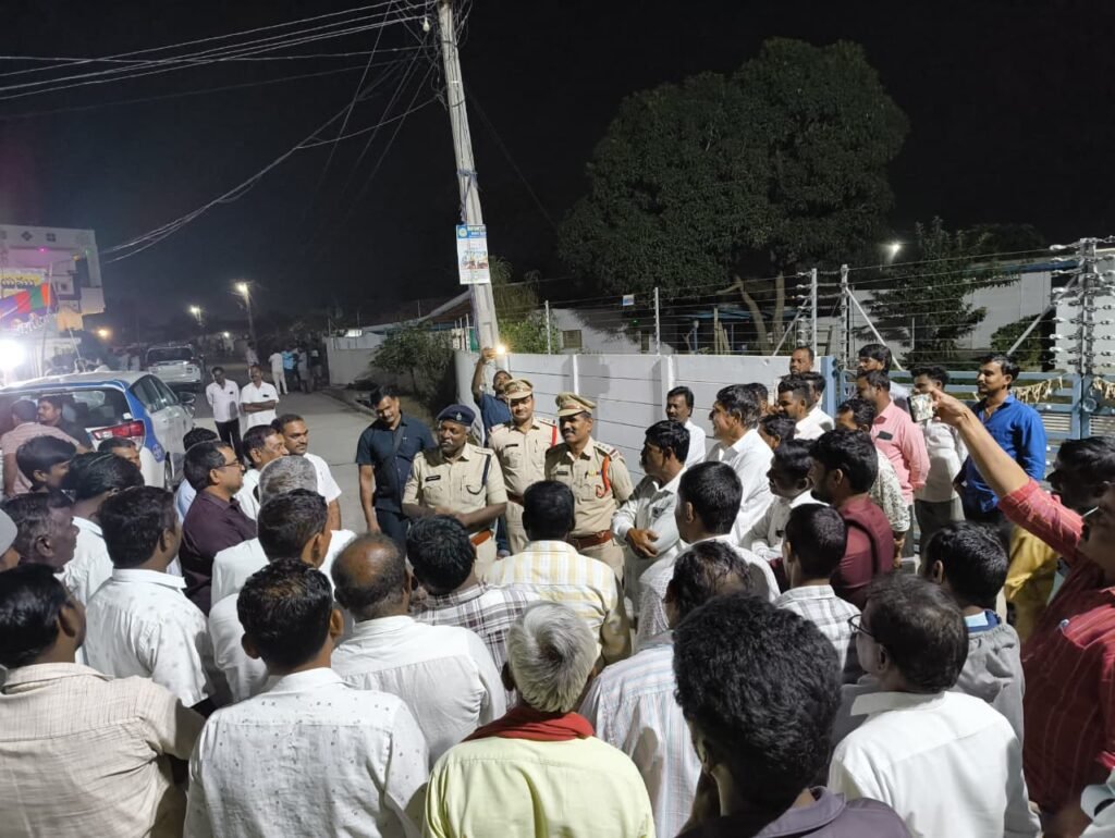 శాంతి భద్రతలకు విఘాతం కలిగిస్తేకఠినచర్యలుతప్పవుజిల్లాఎస్పీమహేష్ బి.గితే,ఐపీఎస్