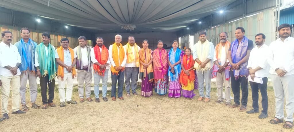 చేగుంట మండల సర్పంచ్‌ల ఫోరం అధ్యక్షులుగా సండ్రుగు స్రవంతి సతీష్ ఏకగ్రీవ ఎన్నిక