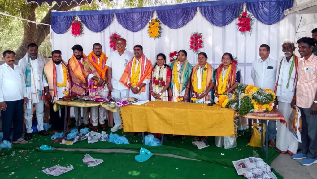 చంద్రగిరి గ్రామ నూతన పాలకవర్గం ప్రమాణ స్వీకారం