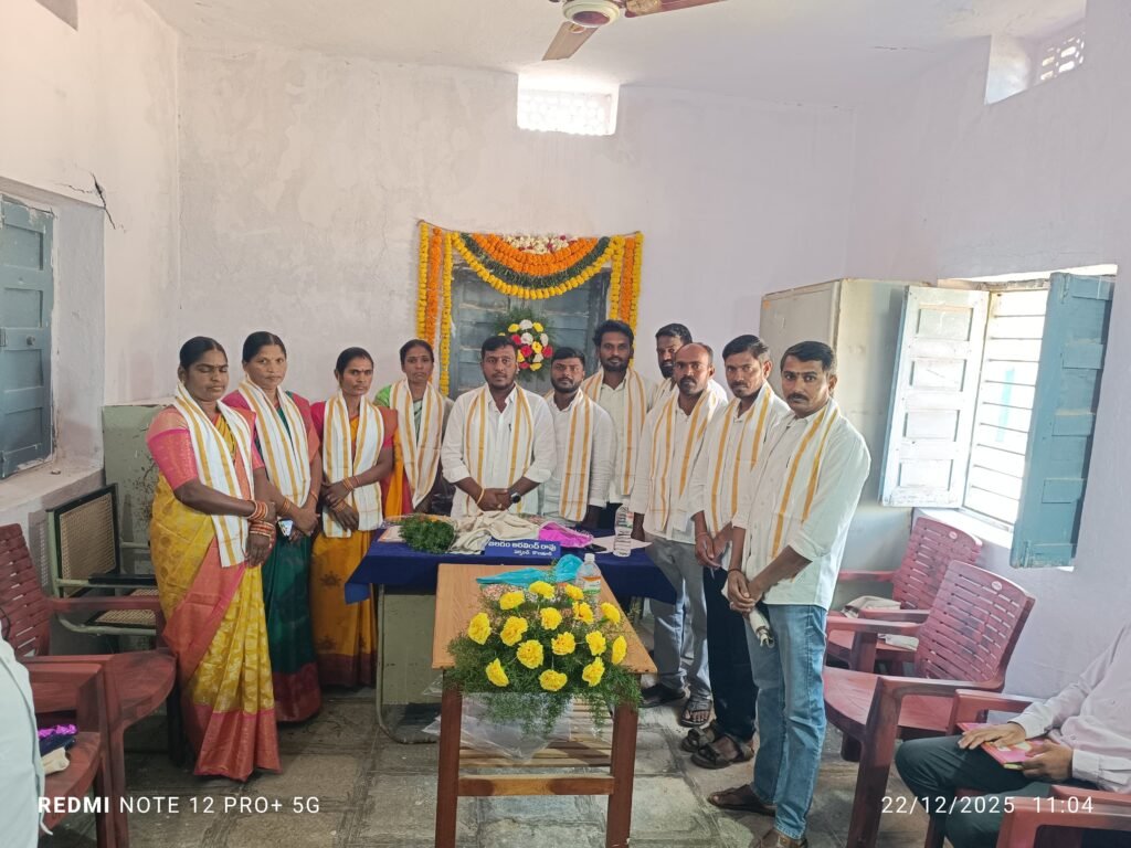 కొలనూరు గ్రామానికి నూతన ప్రజాస్వామ్య వెలుగులు గ్రామపంచాయతీ నూతన పాలకవర్గం ఘనంగా ప్రమాణ స్వీకారం