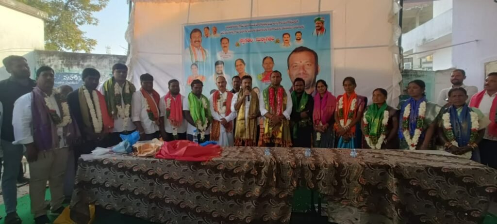 ఇల్లంతకుంట మండలంలో పలు గ్రామాల ప్రమాణ స్వీకార కార్యక్రమాల్లో పాల్గొన్న ఎమ్మెల్యే కవ్వంపల్లి సత్యనారాయణ