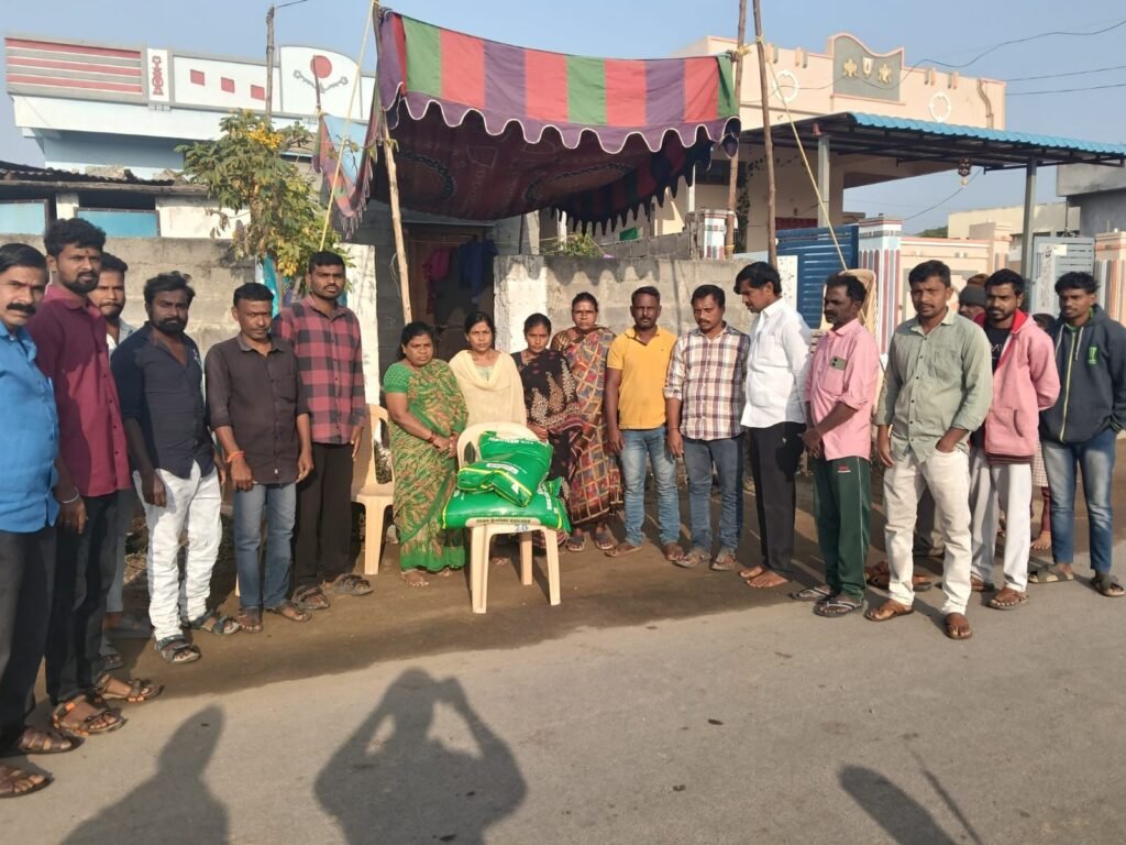 ఆకస్మికంగా మరణించిన కుటుంబాలకు బిటిఆర్ ఫౌండేషన్ ద్వారా అండగా నిలిచిన బెంద్రం తిరుపతి రెడ్డి