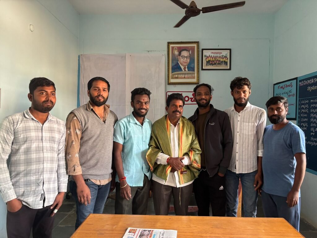 అంకిరెడ్డిపల్లిలో నూతన సర్పంచ్‌కు ఘన సన్మానం.