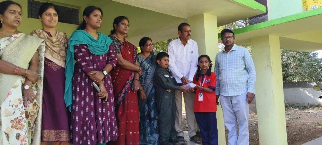 నూతన సంవత్సరానికి విద్యార్థులకు ప్రోత్సాహం