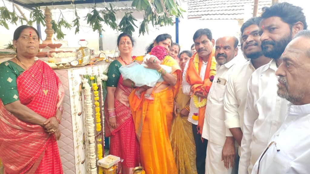 శ్రీ కాశమ్మ అమ్మవారి ప్రథమ వార్షికోత్సవానికి ముఖ్య అతిథిగా మాజీ ఎంపీ బి.బి. పాటిల్