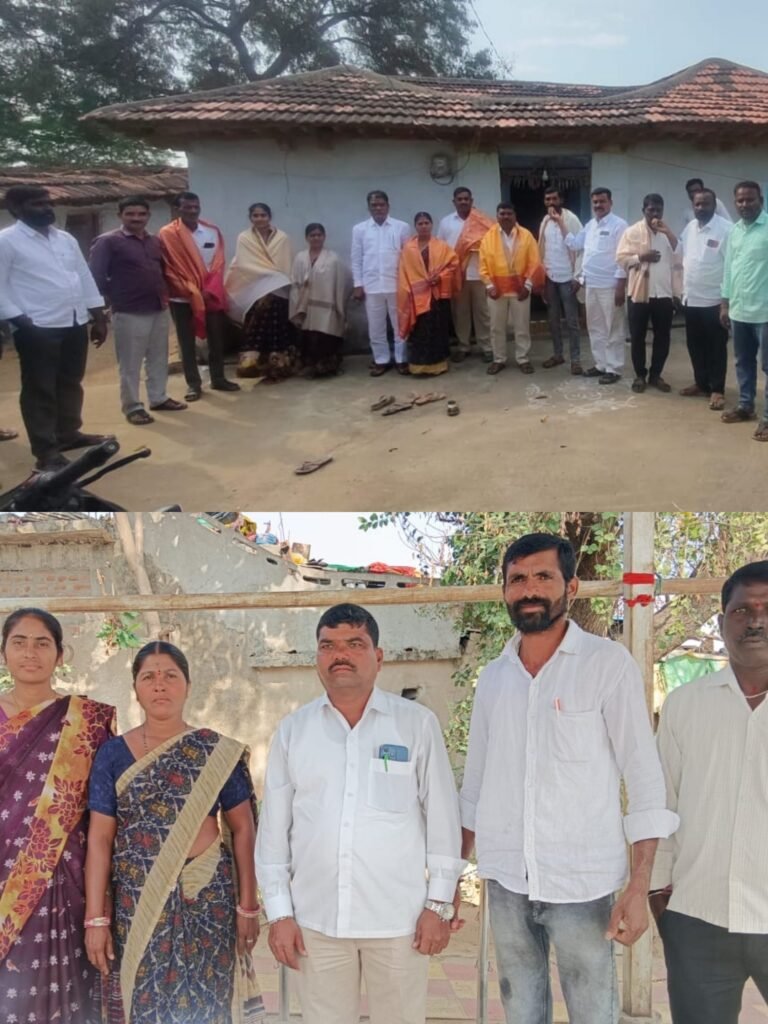 అల్మాజీపూర్ గ్రామ సర్పంచ్‌గా మీరపోరం పద్మ మల్లేశం ఏకగ్రీవ ఎన్నిక