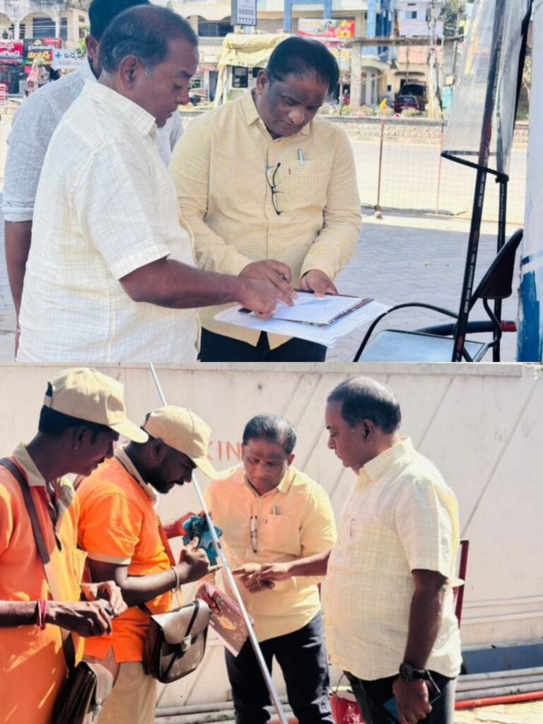 పెట్రోల్ బంకుల్లో మౌలిక వసతులు తప్పనిసరి : జిల్లా పౌరసరఫరాల అధికారి పి. నిత్యానందం