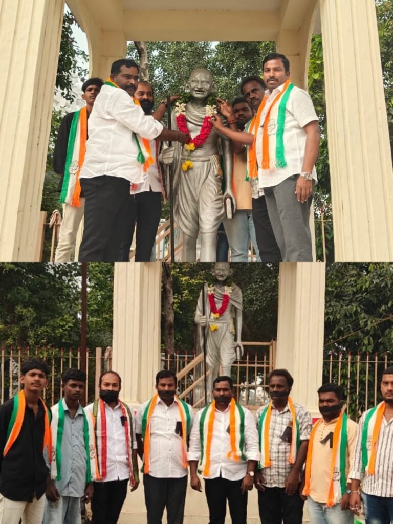 గాంధీ పేరు తొలగింపు కాదు… దేశ ఆత్మపై దాడి-శ్రీకాళహస్తిలో కాంగ్రెస్ నిరసన