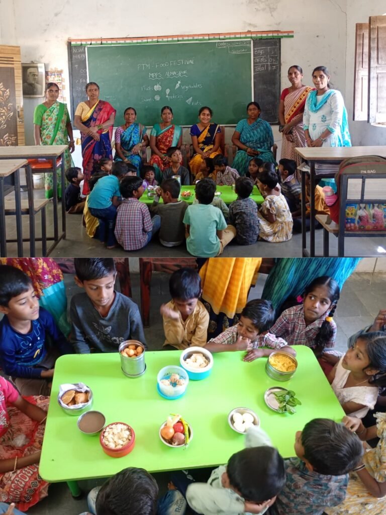 అల్మస్‌పూర్ ఎంపిపిఎస్ పాఠశాలలో పోషణ ఆహారోత్సవం