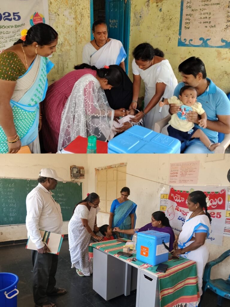 ఇంటింటా పోలియో చుక్కలు: ఏర్పేడు మండలంలో సంపూర్ణ స్పందన