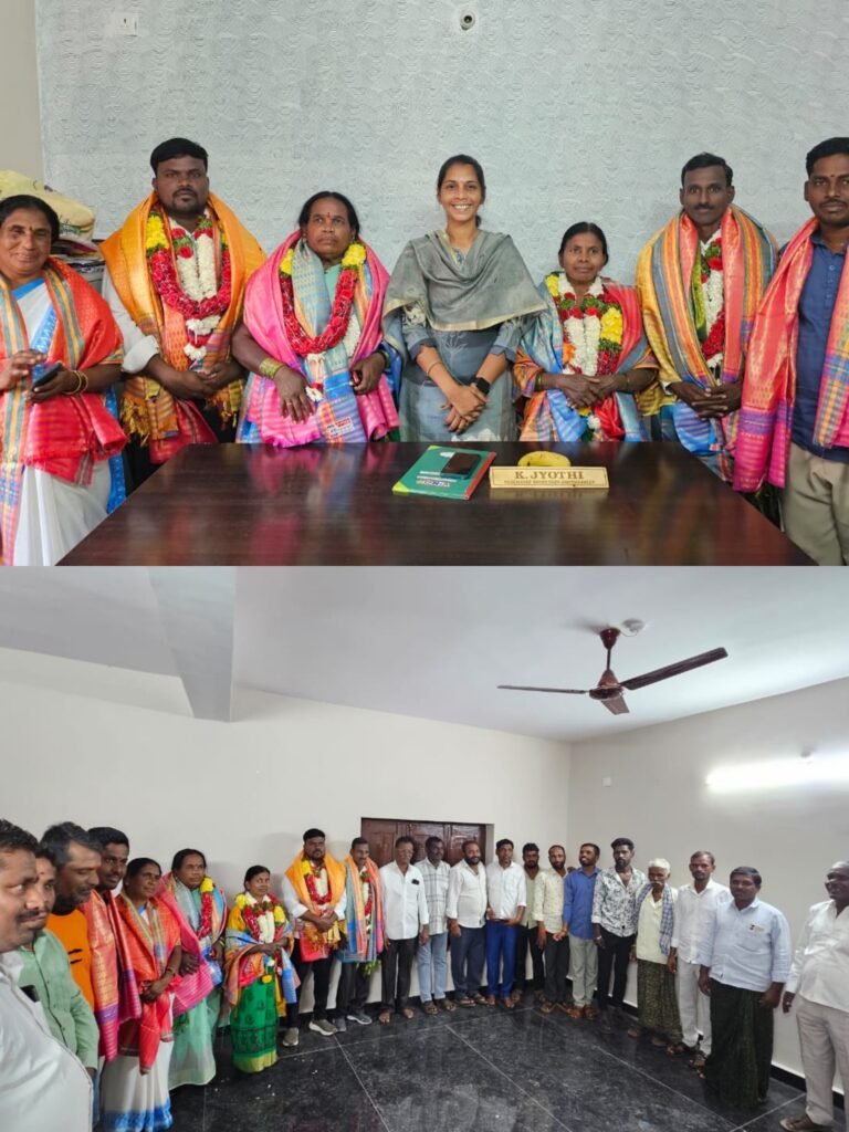 అంకెనపల్లి గ్రామంలో సర్పంచ్‌, ఉప సర్పంచ్‌, వార్డు సభ్యుల ప్రమాణ స్వీకారం ఘనంగా నిర్వహణ