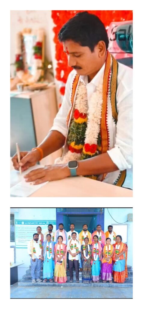 దుద్దెడ సర్పంచ్‌గా మిద్దె శివకుమార్ ప్రమాణ స్వీకారంగ్రామాభివృద్ధికి స్పష్టమైన దిశ-ప్రజలకు భరోసా