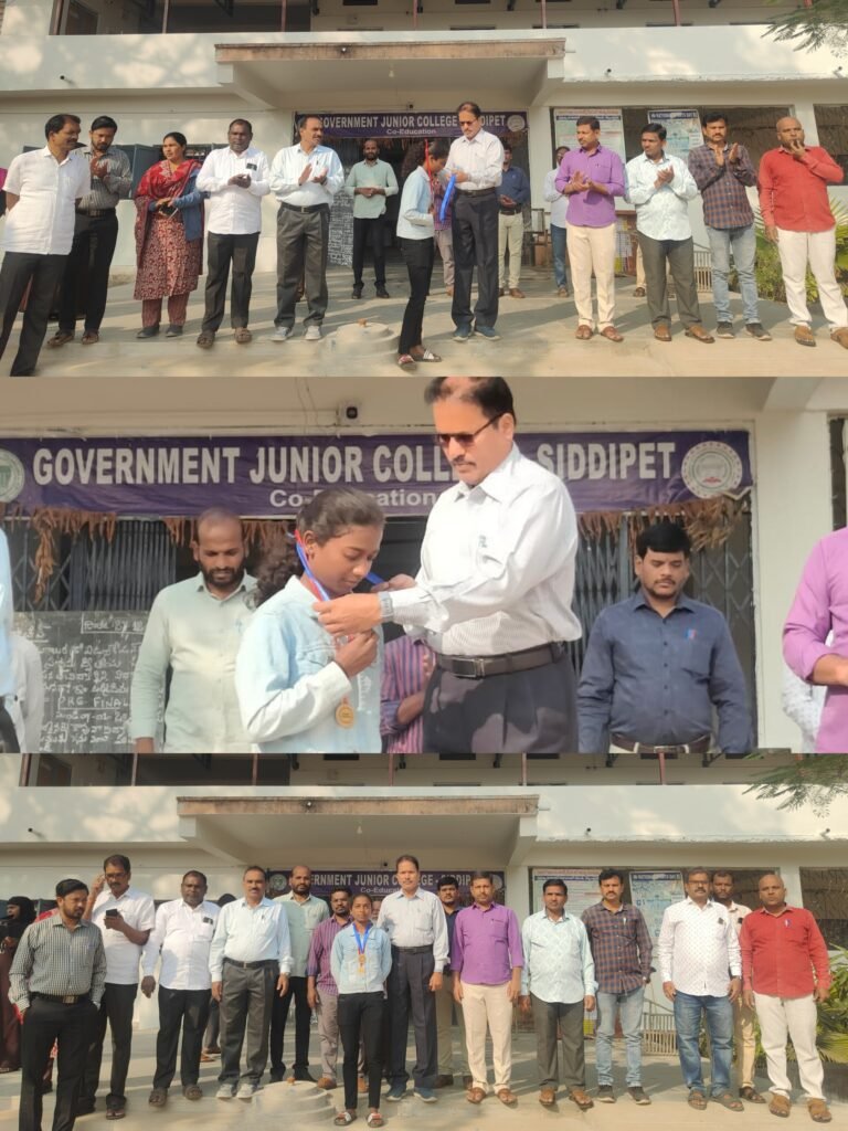 రాష్ట్రస్థాయి సైక్లింగ్ పోటీల్లో విద్యార్థిని కావ్యకు డబుల్ గోల్డ్