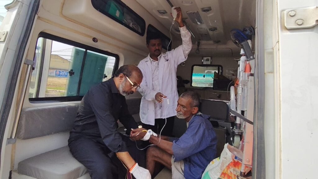 విధి నిర్వహణలో మానవత్వం…