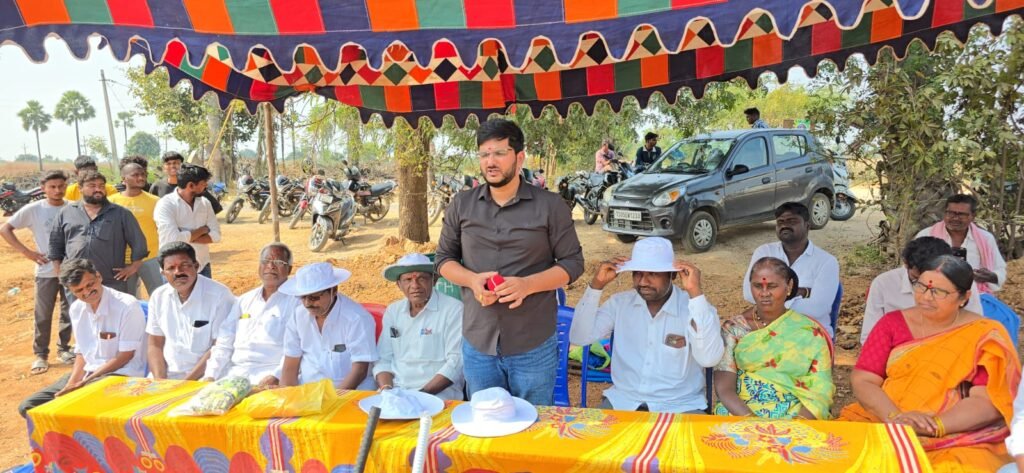 గుర్రప్పగూడెంలో జిల్లా స్థాయి క్రికెట్ పోటీలను ప్రారంబించిన బిఆర్ఎస్ రాష్ట్ర నాయకులు నల్లమోతు సిద్ధార్ధ