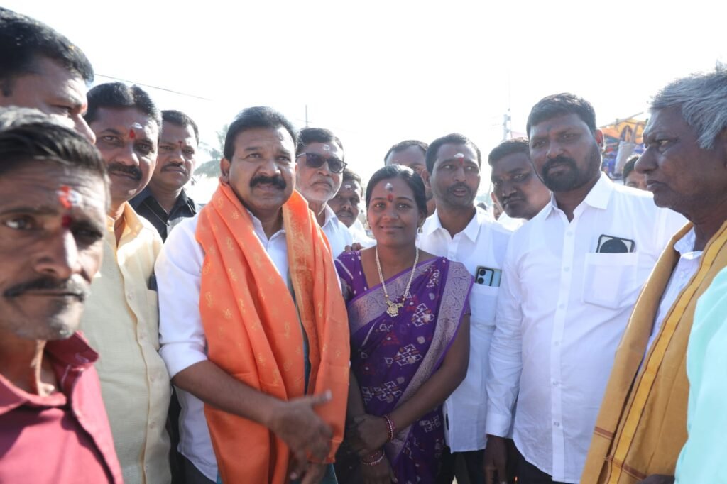 జంగంరెడ్డి పల్లెలో ఘనంగా శ్రీ రామలింగేశ్వర స్వామి జాతర-ఎమ్మెల్యే కవ్వంపల్లి సత్యనారాయణ హాజరు