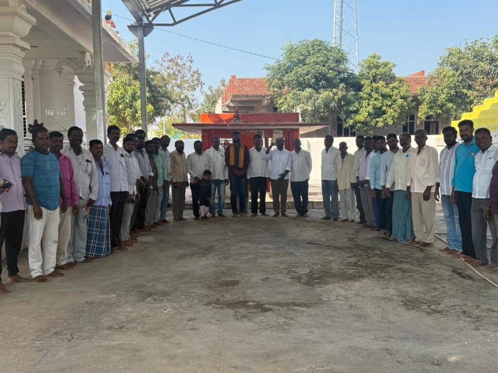 రాచర్ల తిమ్మాపూర్ శ్రీ రామాంజనేయ స్వామి ఆలయ నూతన కమిటీ ఏకగ్రీవ ఎన్నిక