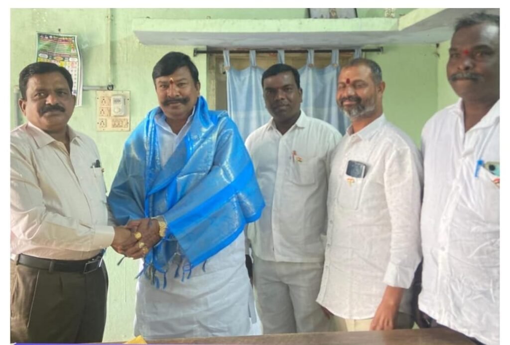 మెదక్ జిల్లా మత్స్య శాఖ అధ్యక్షుడిగా గడప దేవేందర్ నియామకం.