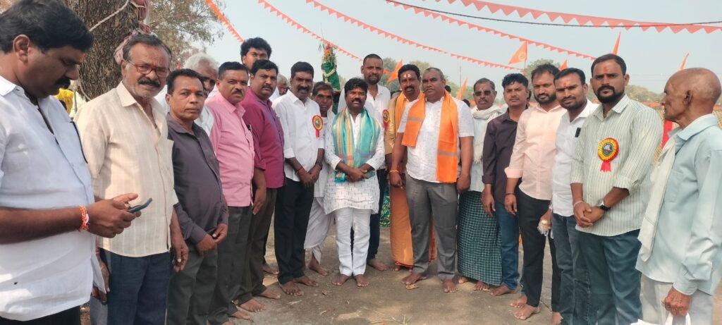 సమ్మక్క సారక్క జాతర ఉత్సవంలో పాల్గొన్న మాజీ ఎమ్మెల్యే రసమయి బాలకిషన్