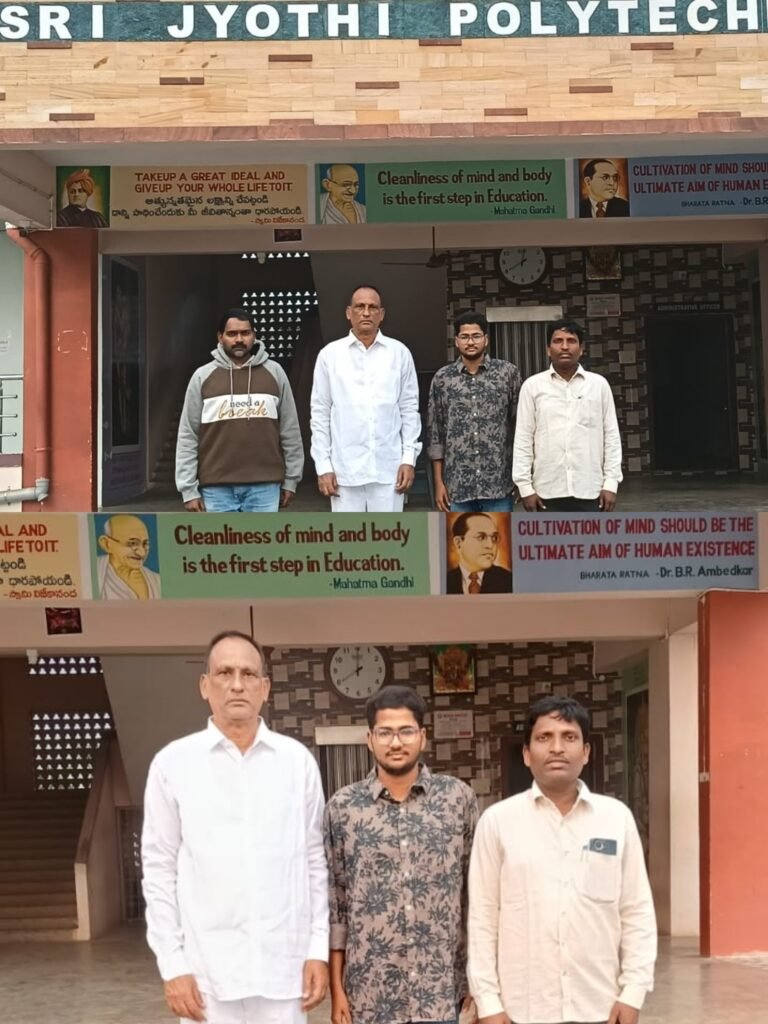 శ్రీ జ్యోతి పాలిటెక్నిక్ కళాశాల చైర్మన్‌ను కలిసిన వైయస్సార్ కాంగ్రెస్ పార్టీ యువ నాయకులు అక్షయ్ కుమార్