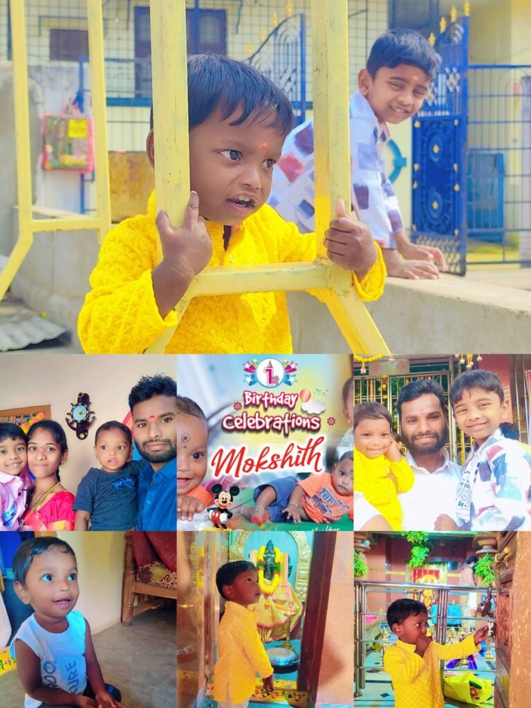 లింగంపల్లి మోక్షిత్‌కు జన్మదిన శుభాకాంక్షలు