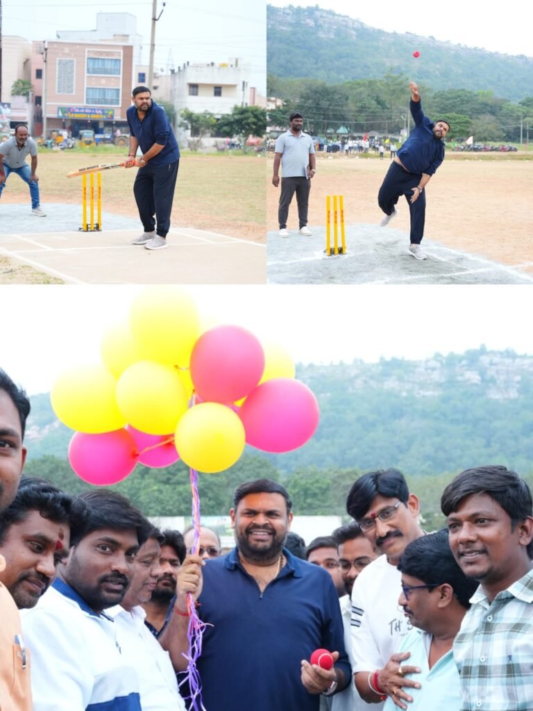 పాలనలోనే కాదు… క్రీడల్లోనూ నాయకత్వం చూపిన ఎమ్మెల్యే బొజ్జల