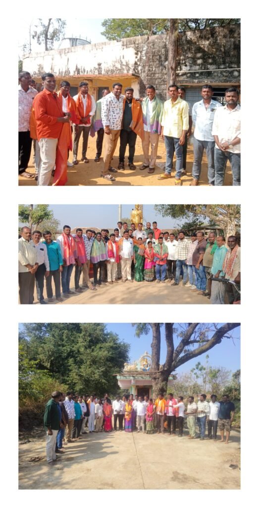 అల్మస్‌పూర్–జంగపల్లి–విరారెడ్డిపల్లిలో నూతన పాలకవర్గాలకు ఘన స్వాగతం