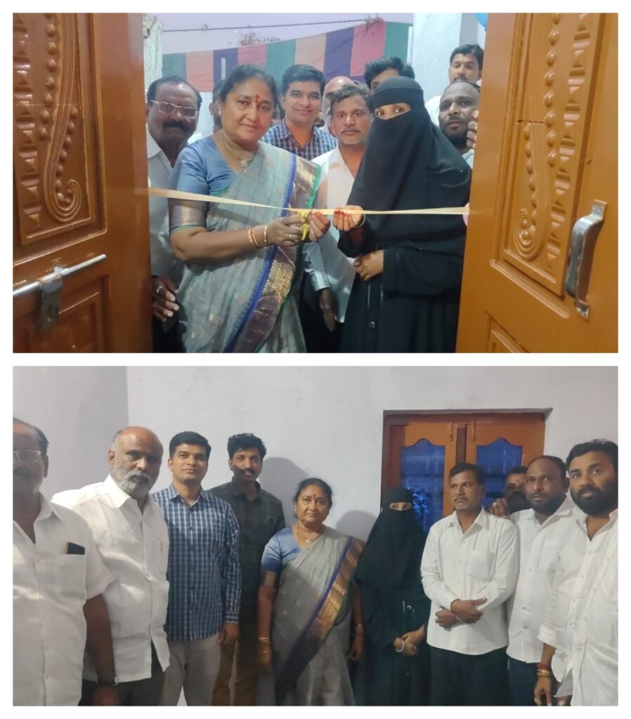 ఇందిరమ్మ ఇళ్లకు శ్రీకారం-పేదల కలలకు రూపం ఇచ్చిన టీజీఐఐసీ చైర్మన్ నిర్మల జగ్గారెడ్డి