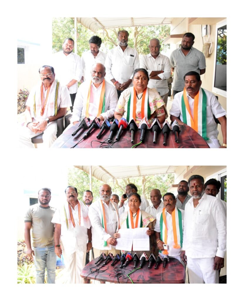 సదాశివపేట మున్సిపల్ అభ్యర్థుల ప్రకటన<br>