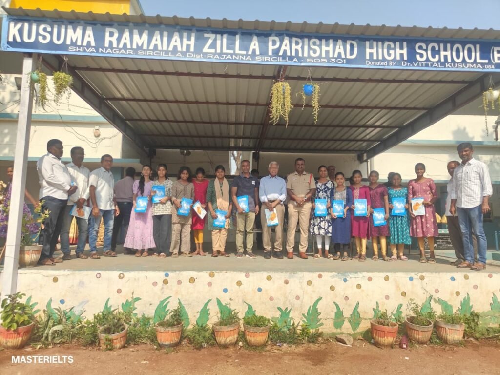 పదవ తరగతి విద్యార్థులకు ఉచిత స్టడీ మెటీరియల్ – విద్యా ప్రోత్సాహానికి ముందుకొచ్చిన దాతలు