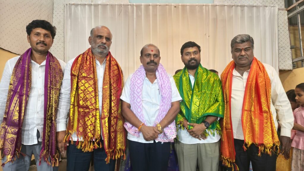 ఇండియన్ నేషనల్ కాంగ్రెస్ గెలుపు కోసం కృషి చేసిన నాయకులకు ఘనసన్మానం-పులిమామిడి మమత రాజు