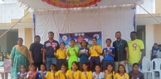 రాష్ట్రస్థాయికి మహర్షి హైస్కూల్ విద్యార్థినులు