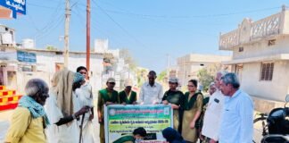 డ్రైసీడ్ ట్రీట్మెంట్పై తోర్నాలలో వ్యవసాయ విద్యార్థుల శిక్షణ కార్యక్రమం