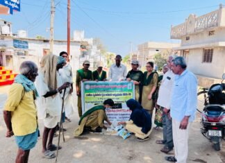 డ్రైసీడ్ ట్రీట్మెంట్పై తోర్నాలలో వ్యవసాయ విద్యార్థుల శిక్షణ కార్యక్రమం