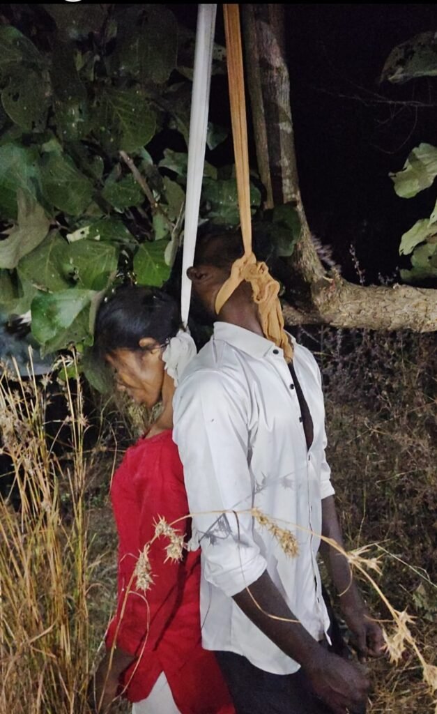 ఉరి వేసుకుని ప్రేమజంట ఆత్మహత్య