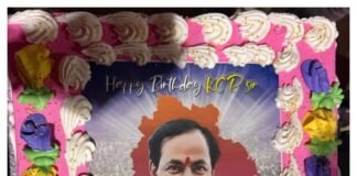 దుద్దెడ శంభు దేవాలయంలో కేసీఆర్ జన్మదిన వేడుకలు ఘనంగా