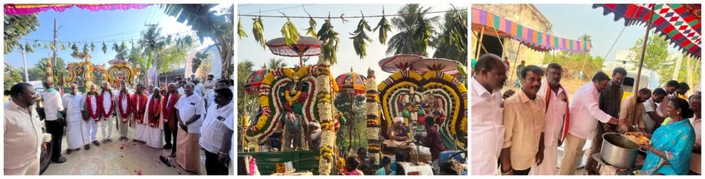 గుడిమల్లం పరశురామేశ్వర స్వామి దేవాలయంలో జాజ్వల్యంగా గిరి ప్రదక్షిణ -భక్తుల వెల్లువ