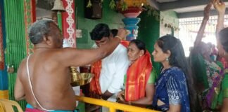 శ్రీలక్ష్మీ తిరుపతమ్మ తల్లి గోపయ్య స్వామివార్ల జాతరలో పాల్గొన్న సర్పంచ్