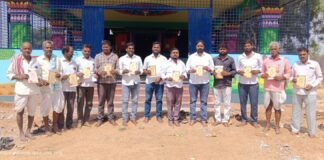 విగ్రహ ప్రతిష్టాపన ఆహ్వాన పత్రిక ఆవిష్కరణ