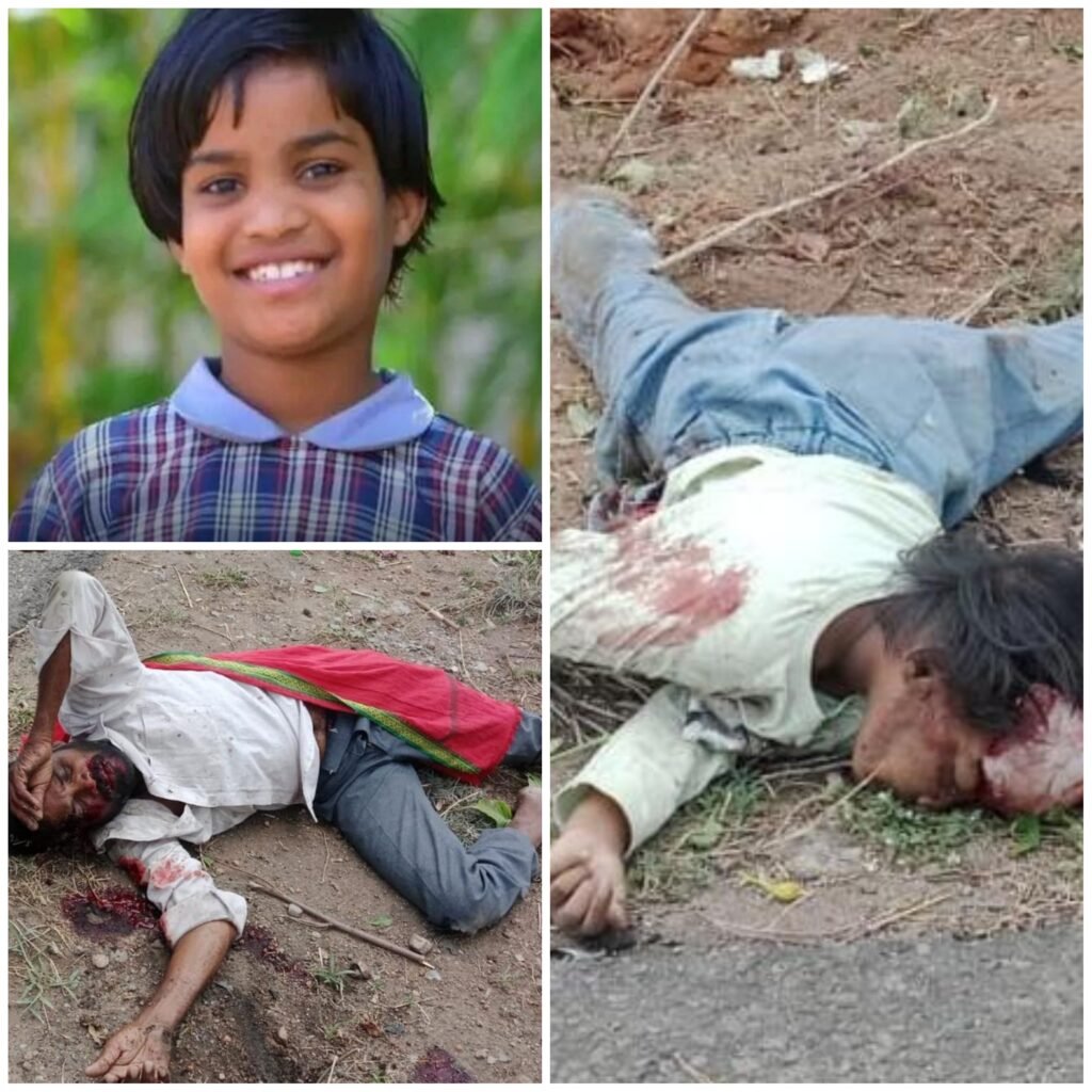 ప్రాణం తీసిన వేగం… బైక్ ని ఢీకొన్న లారీ చిన్నారి మృతి..