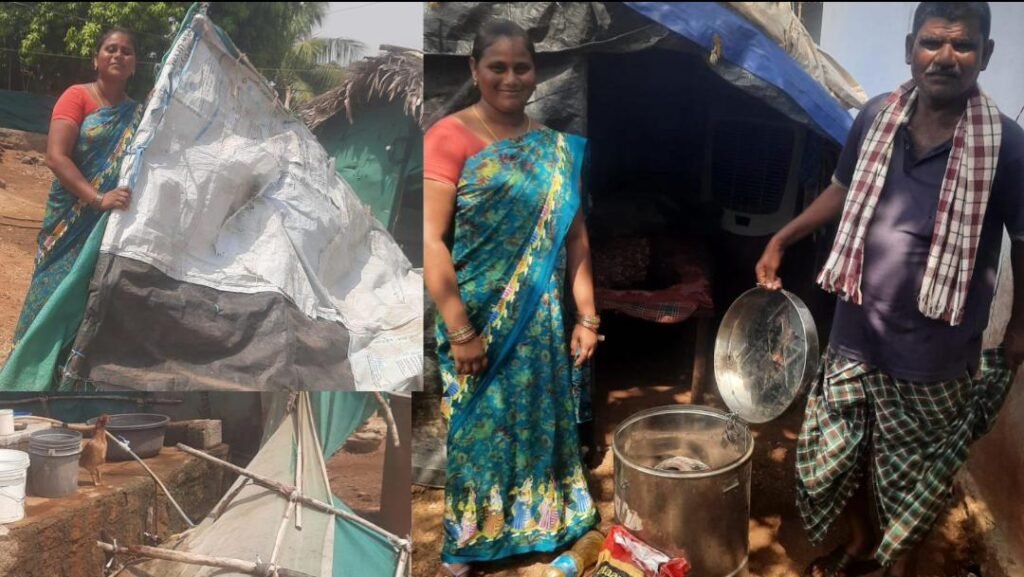 ఇంటి ఇంటికి పోయి ప్రజల సమస్యలు అడిగి తెలుసుకుంటున్న మూడో వార్డు నెంబర్ పెద్దదనమ్మ