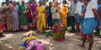 విద్యుదాఘాతానికి మహిళ బలి