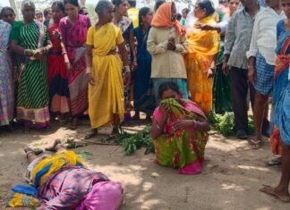 విద్యుదాఘాతానికి మహిళ బలి