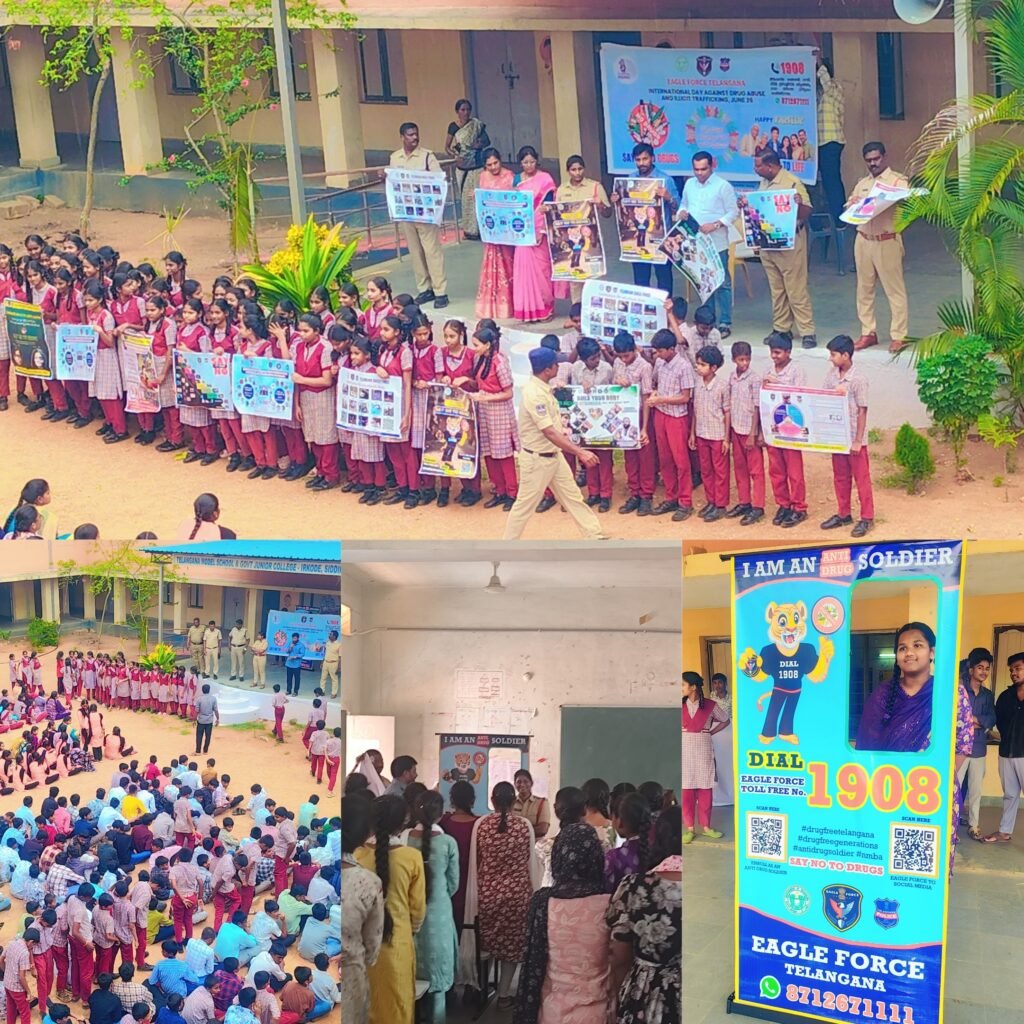 విద్యార్థులు మత్తు పదార్థాలకు, సైబర్ నేరాలకు దూరంగా ఉండాలి: రూరల్ ఎస్ఐ డి.నవత