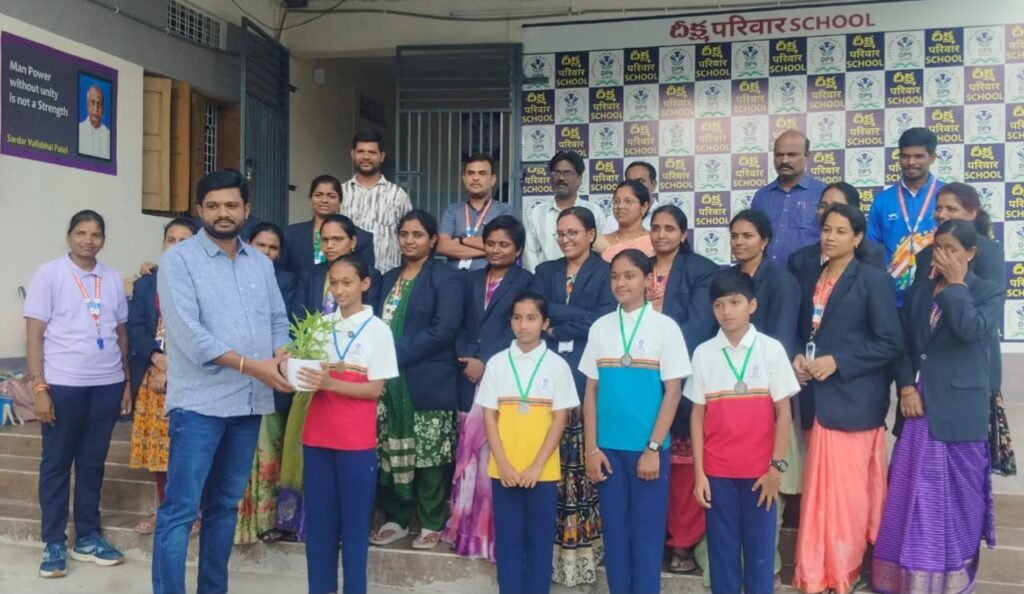 జిల్లా స్థాయి అథ్లెటిక్స్ పోటీల్లో దీక్ష పరివార్ విద్యార్థుల సత్తా