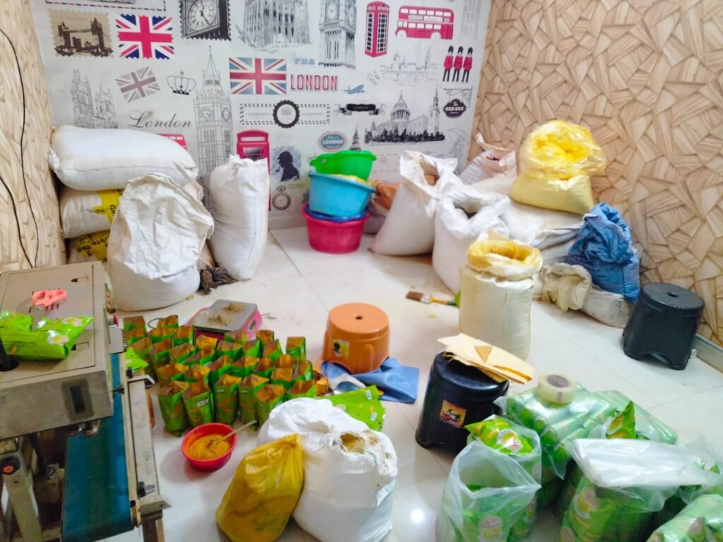 మెడిపల్లిలో కల్తీ మసాలాల గుట్టురట్టు