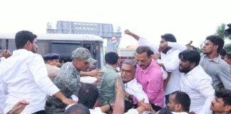 హరీష్రావు అరెస్టుతో వరంగల్లో ఉద్రిక్తత