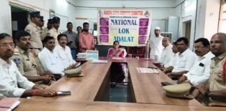 నర్సాపూర్ మండల్ లీగల్ సర్వీస్ కమిటీ ఆధ్వర్యంలో నిర్వహించిన జాతీయ లోక్ అదాలత్